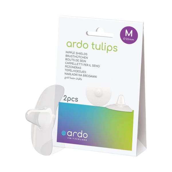Ardo Tulips Tepelhoedjes - Maat M - 20 mm Ardo Tulips Tepelhoedjes - Maat M - 20 mm