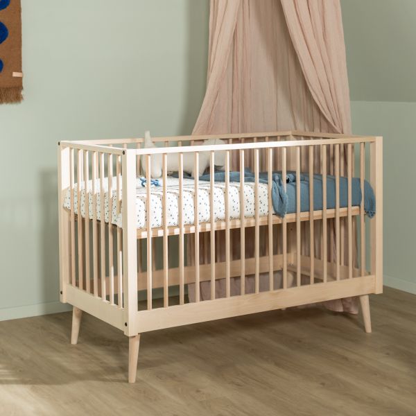 Europe Baby Evy Ledikant 60 x 120 cm - Naturel Europe Baby Evy Ledikant 60 x 120 cm - Naturel