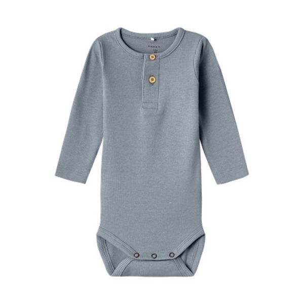 Name It Button Romper - Kab NOOS - Tradewinds - Maat 62