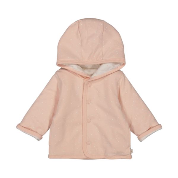 Feetje Jas Met Capuchon Omkeerbaar Print The Magic Is In You Roze 74