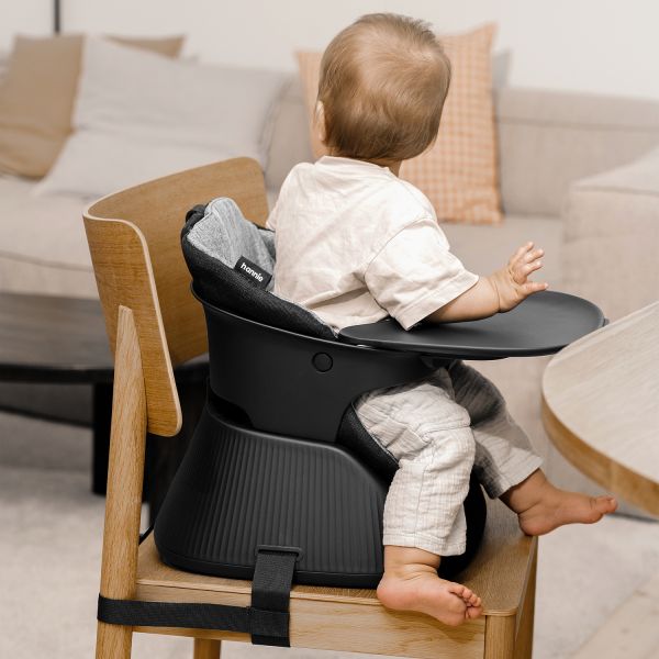 Hannie Draagbare Kinderstoel – Charcoal Black