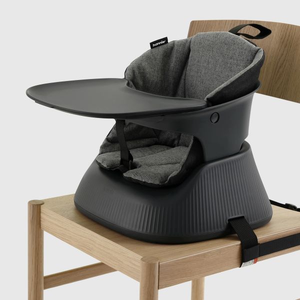 Hannie Draagbare Kinderstoel – Charcoal Black