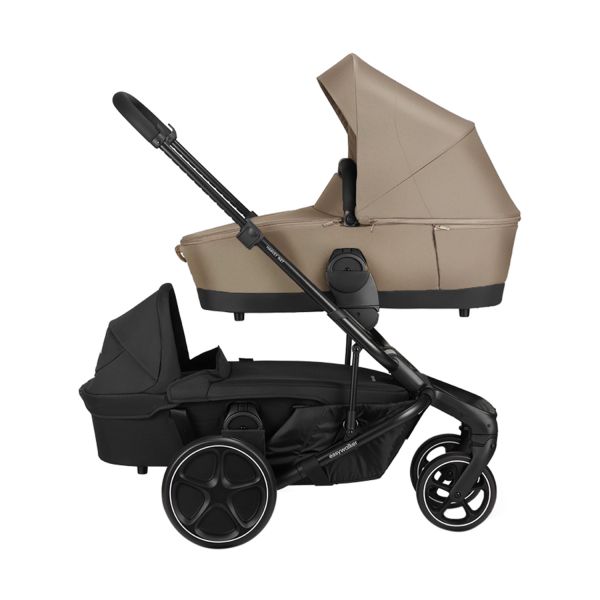 Easywalker Harvey NXT Tweelingwagen - Mocha Brown Easywalker Harvey NXT Tweelingwagen - Mocha Brown