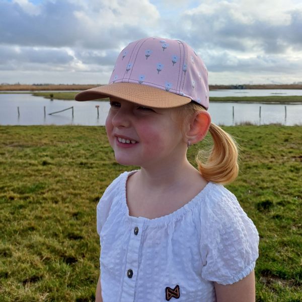 Jep! Kids Cap Tulip Pink - Maat 54-56 Jep! Kids Cap Tulip Pink - Maat 54-56