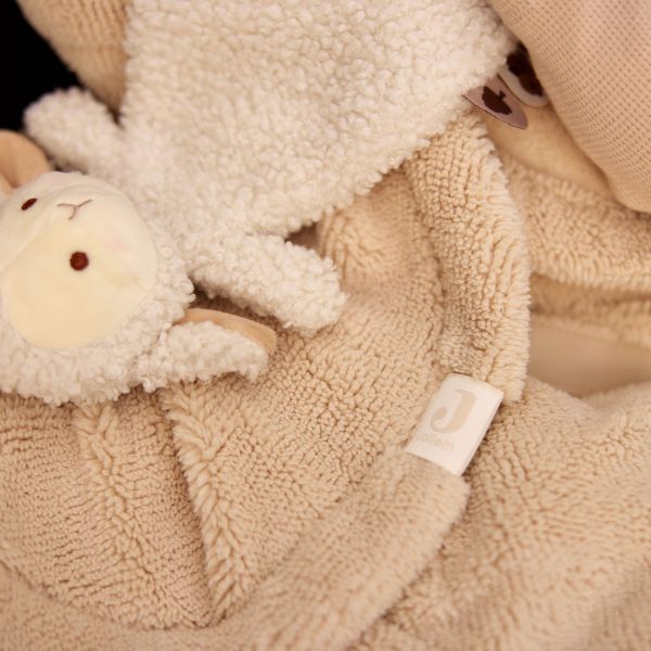 Jollein Fluffy Wikkeldeken - Sand Jollein Fluffy Wikkeldeken - Sand
