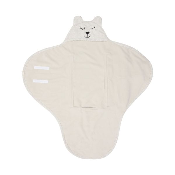 Jollein Wikkeldeken Bear Boucle Oatmeal