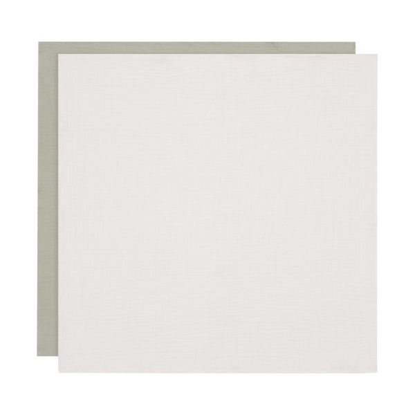Jollein Multidoek Hydrofiel Small Olive Green / Ivory 70 x 70 cm 4-Pack Jollein Multidoek Hydrofiel Small Olive Green / Ivory 70 x 70 cm 4-Pack