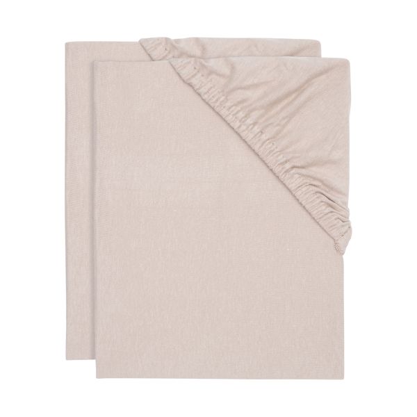 Jollein Wieghoeslaken Jersey Wild Rose 40/50 x 80/90 cm 2-Pack