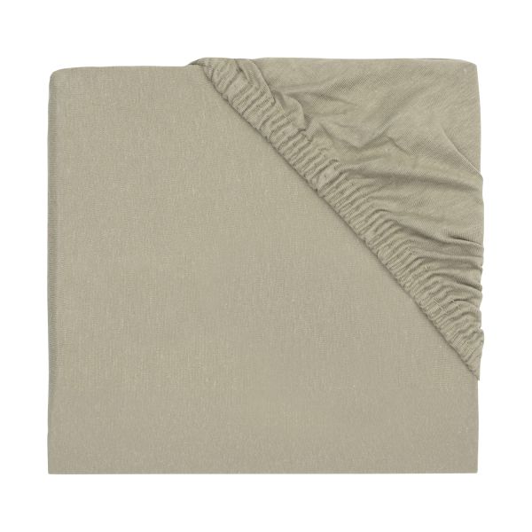 Jollein Hoelaken Boxmatras Jersey Olive Green 75 x 95 cm Jollein Hoelaken Boxmatras Jersey Olive Green 75 x 95 cm
