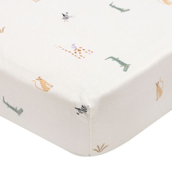 Jollein Jungle Jambo Hoeslaken - 40/50 x 80/90 cm - Jersey