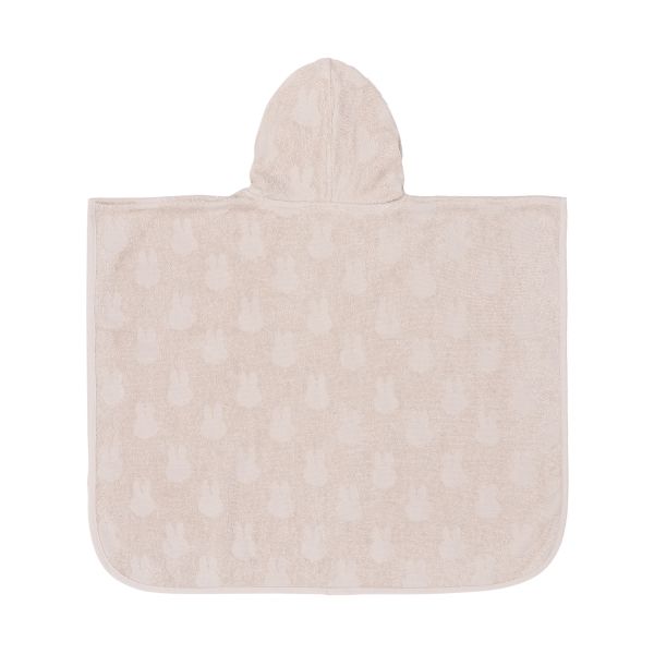 Jollein Jacquard Badponcho Miffy - Badstof - Nougat Jollein Jacquard Badponcho Miffy - Badstof - Nougat