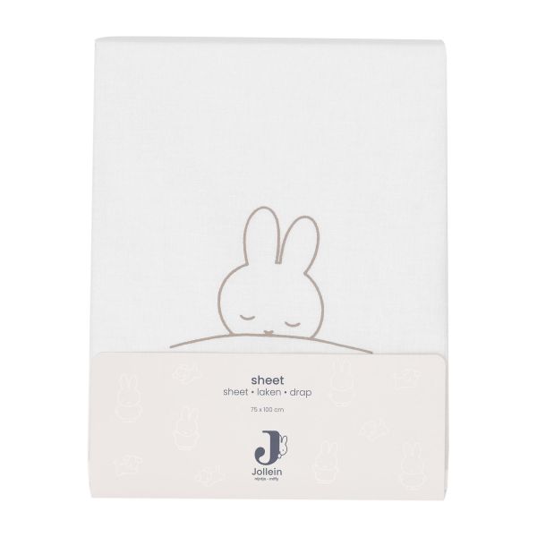 Jollein Wieglaken Sleepy Miffy Funghi 75 x 100 cm