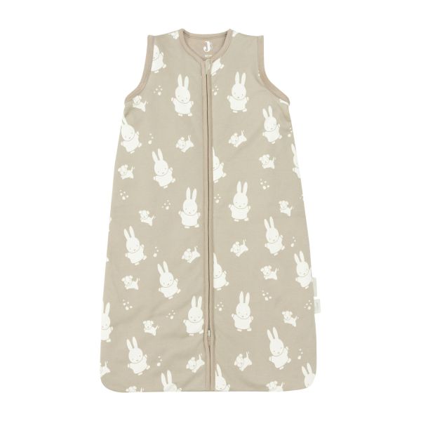 Jollein Slaapzak Winter Met Afritsbare Mouw Sleepy Miffy & Snuffy Olive Green 90 cm