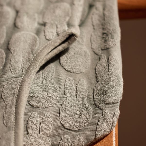 Jollein Slaapzak Zomer Jersey - 70 cm - Miffy Jacquard Terry Sea Green