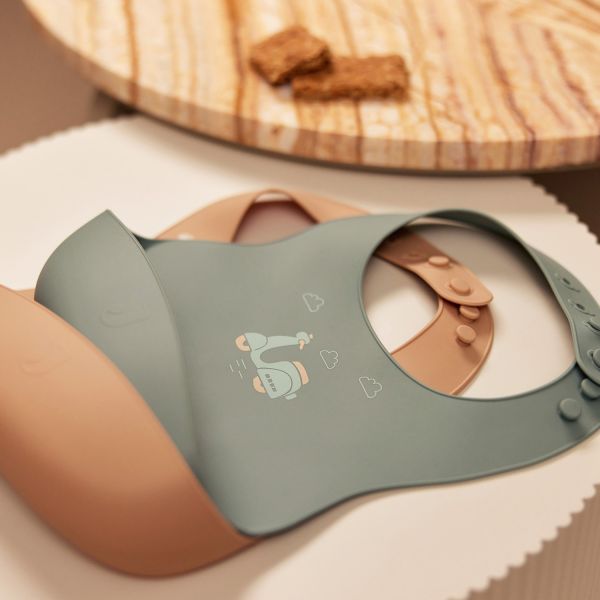 Jollein Slab Siliconen - On The Go - 2 Stuks