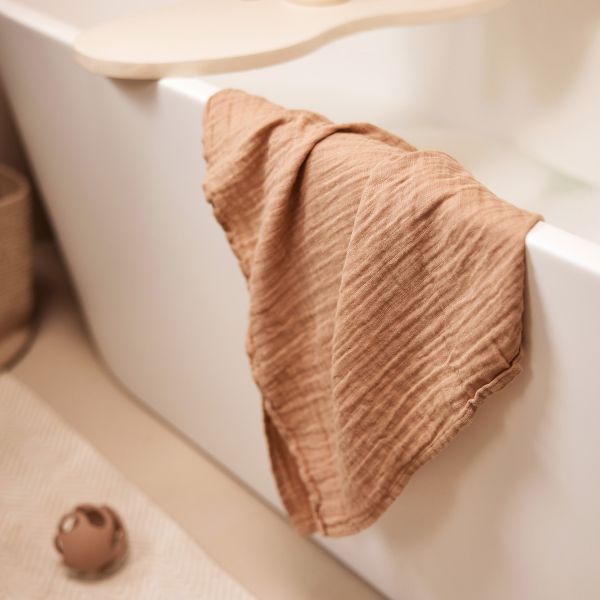 Jollein Hydrofiele Doek Small - 4 Stuks - 70 x 70 cm - Biscuit/Ivory 