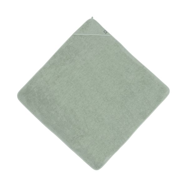 Jollein Badcape Terry - Badstof - 100x100 cm - Ash Green