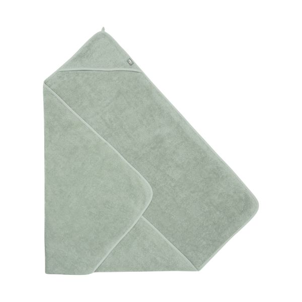 Jollein Badcape Terry - Badstof - 100x100 cm - Ash Green