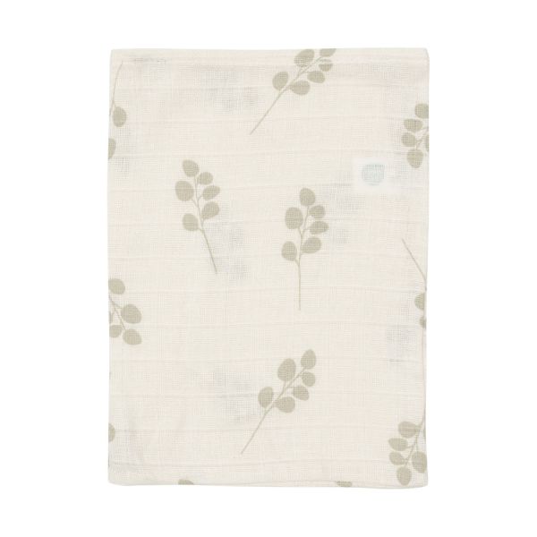 Jollein Washand Hydrofiel Twig Olive Green 3-Pack