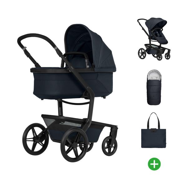 Joolz Day 5 Essential Newborn Bundel 2-in-1 Kinderwagen - Dark Navy Blue Joolz Day 5 Essential Newborn Bundel 2-in-1 Kinderwagen - Dark Navy Blue