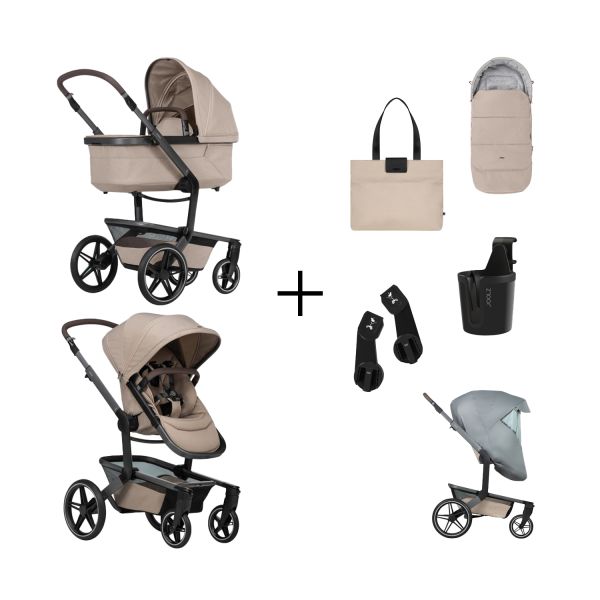 Joolz Day5 Essential Newborn Bundel - Sandy Taupe Joolz Day5 Essential Newborn Bundel - Sandy Taupe
