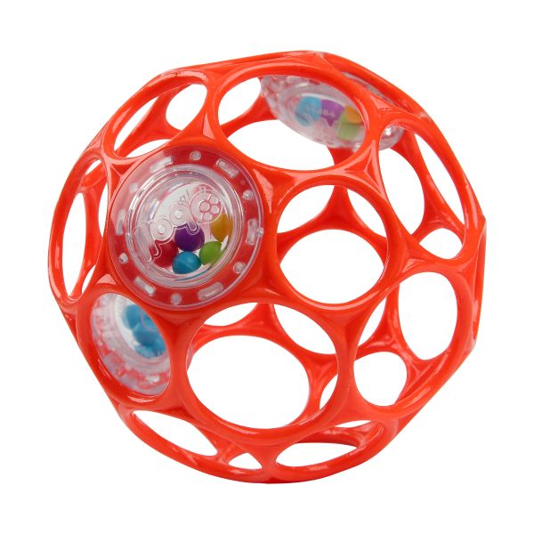 Oball Rammelaar - Easy-Grasp Toy - Red Oball Rammelaar - Easy-Grasp Toy - Red