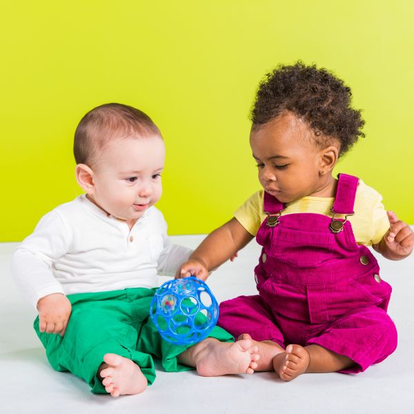 Oball Rammelaar - Easy-Grasp Toy - Blue Oball Rammelaar - Easy-Grasp Toy - Blue