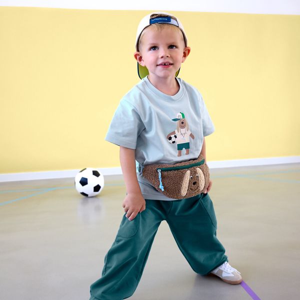 Lässig Kids Heuptasje - Team Dog - Bruin Lässig Kids Heuptasje - Team Dog - Bruin