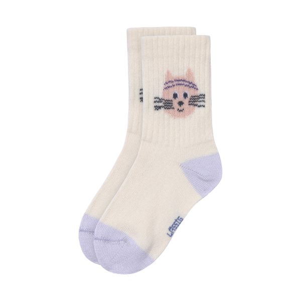 LÄSSIG Tennis Socks 3 pcs GOTS Cat - Maat 19-22