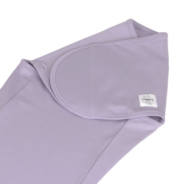 Lässig Cozy Swaddle Bag GOTS - Pastel Lilac - 0-3 Maanden Lässig Cozy Swaddle Bag GOTS - Pastel Lilac - 0-3 Maanden