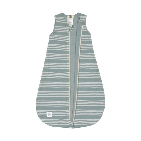 Lässig Zomerslaapzak - Maat 50/56 - Tencel - Striped Granite Green