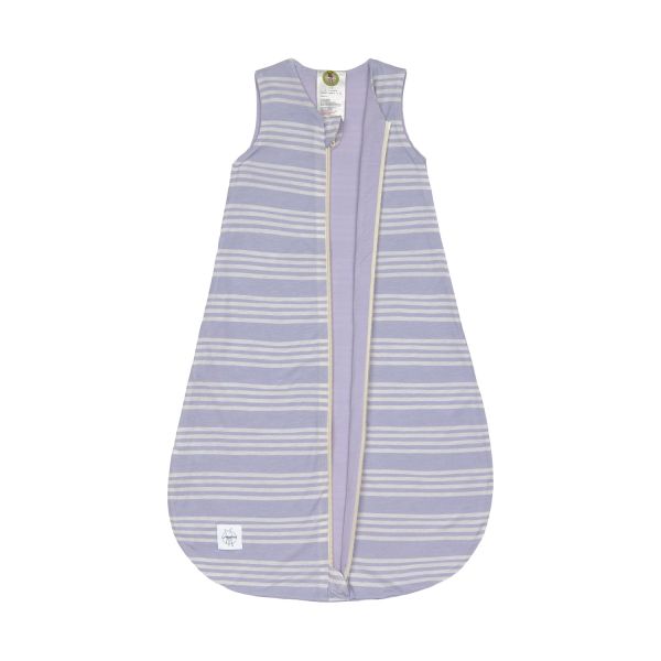 Lässig Zomerslaapzak - Maat 50/56 - Tencel - Striped Pastel Lilac