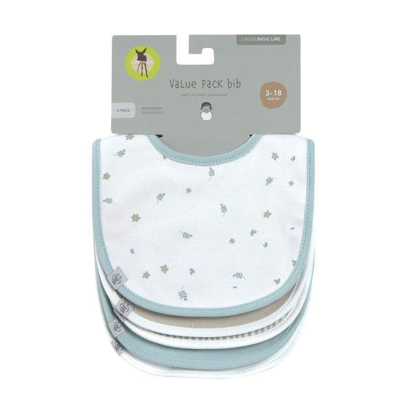 Lässig Slabbetjes - Floral - 5 Stuks Lässig Slabbetjes - Floral - 5 Stuks