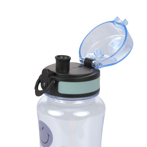 Lässig SmileyWorld Drinkfles - Blauw Lässig SmileyWorld Drinkfles - Blauw