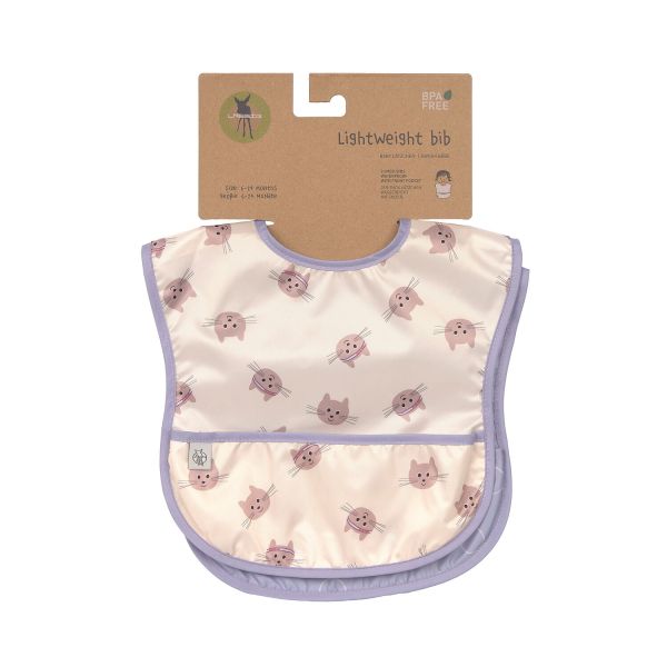 Lässig Tiny Team Cat Slab Lichtgewicht - 2 Stuks - Roze/Paars 