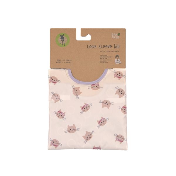 Lässig Tiny Team Cat Slab Met Mouwen - 2 Stuks - Paars