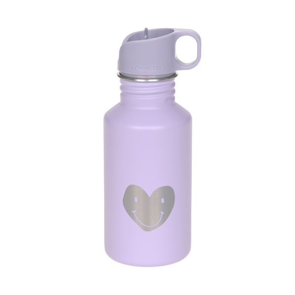 Lässig Fles RVS Little Gang Heart Lilac Lässig Fles RVS Little Gang Heart Lilac