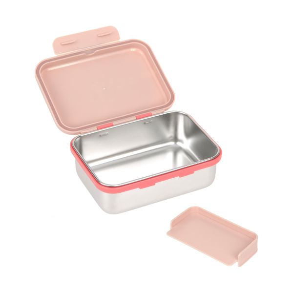 Lässig Lunchbox Stainless Steel - Sunny Explorer - Rose/Pink Lässig Lunchbox Stainless Steel - Sunny Explorer - Rose/Pink