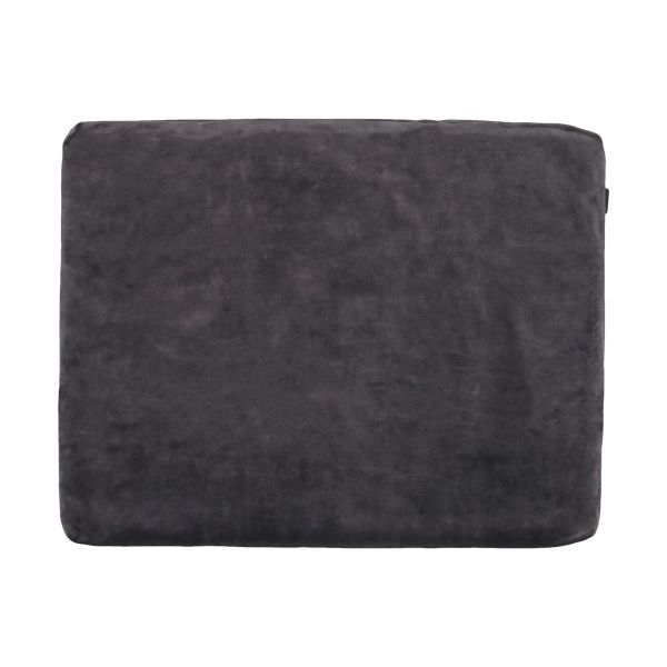 Kidsmill Boxmatras Hoes - Velours - 75 x 95 - Graphite Kidsmill Boxmatras Hoes - Velours - 75 x 95 - Graphite
