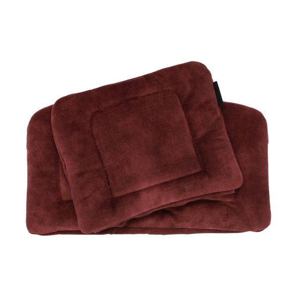 Kidsmill Up! Kussenset - Velours - Bordeaux Kidsmill Up! Kussenset - Velours - Bordeaux