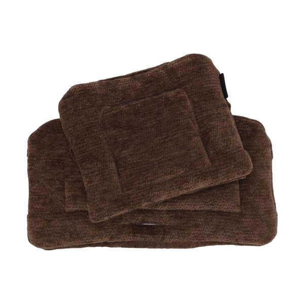 Kidsmill Up! Kussenset - Chenille - Brown Kidsmill Up! Kussenset - Chenille - Brown