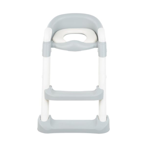 Kikkaboo Toilettrainer Met Ladder Lea Grijs