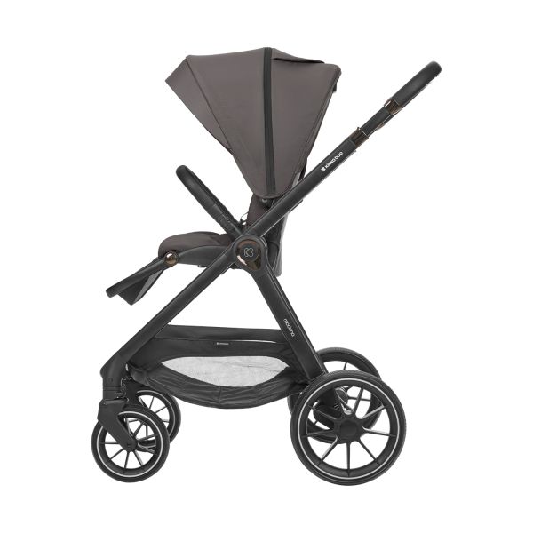 Kikkaboo Modena Kinderwagen 3-in-1 - Donkergrijs Kikkaboo Modena Kinderwagen 3-in-1 - Donkergrijs