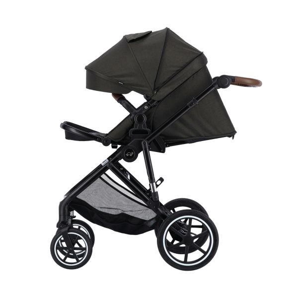 Puck Combi-Kinderwagen 3-in-1 Carl Donkergroen Puck Combi-Kinderwagen 3-in-1 Carl Donkergroen