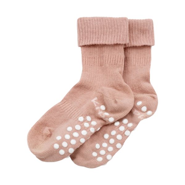 KipKep Blijf-Sokjes - 18-24 Mnd - Antislip - 1-Pack - Mauve