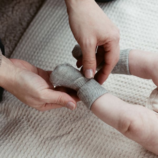 KipKep Blijf-Sokjes - Newborn/Premature - 1-Pack - Grey KipKep Blijf-Sokjes - Newborn/Premature - 1-Pack - Grey