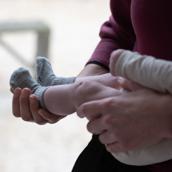 KipKep Blijf-Sokjes - Newborn/Premature - 1-Pack - Grey KipKep Blijf-Sokjes - Newborn/Premature - 1-Pack - Grey