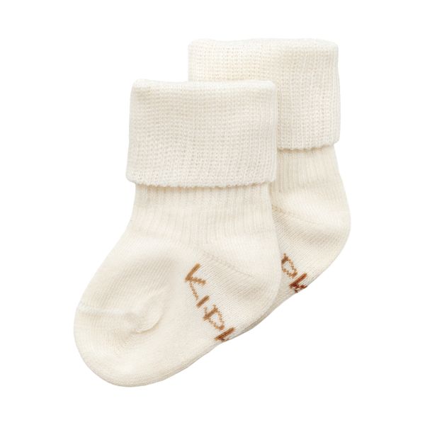 KipKep Blijf-Sokjes - Newborn/Premature - 1-Pack - OffWhite