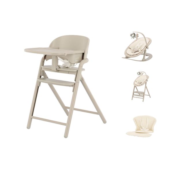 Qute Q-Sittle Eetstoel & Rocker - Full Clay/Ivory Qute Q-Sittle Eetstoel & Rocker - Full Clay/Ivory
