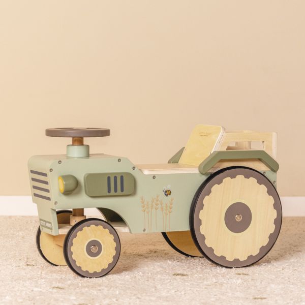 Little Dutch Houten 4-Wieler Tractor Little Farm FSC